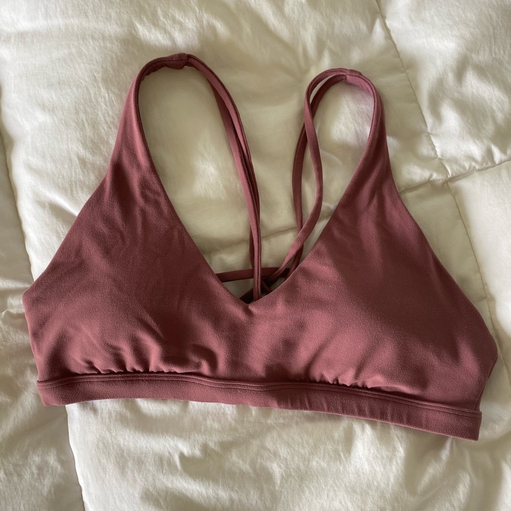 Lululemon strappy sports bra sz 10